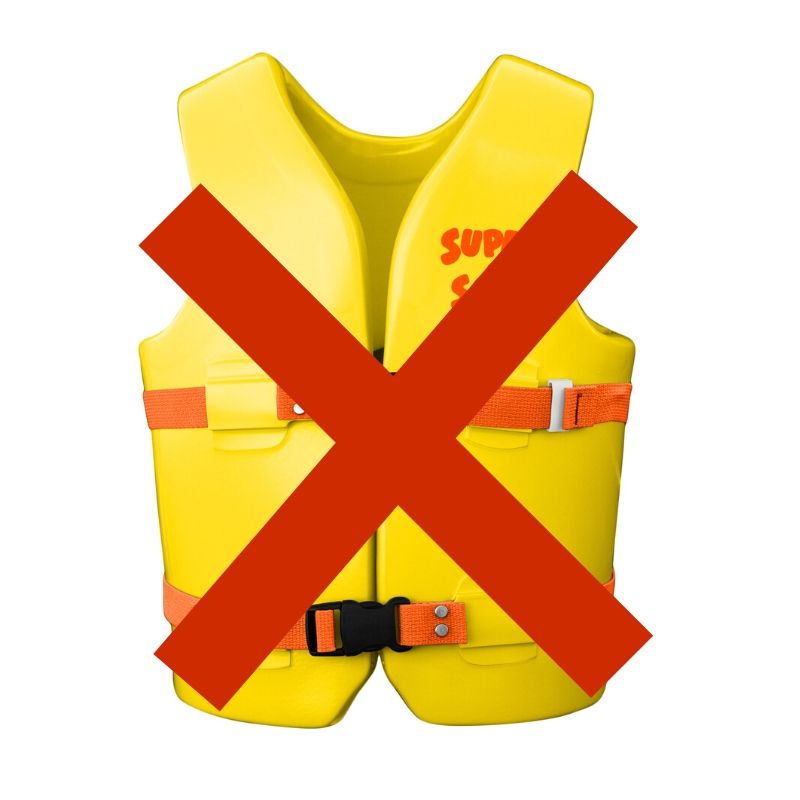 Lifejackets Don't Help Kids During A Swim Lesson